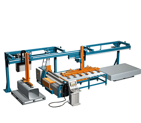 四輥卷板機生產線